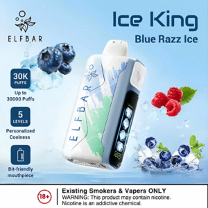 ElfBar Ice King 30k Puffs 一次性電子煙 - 五檔涼度調節 大容量設計 