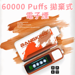 Bangking Ice Cool 60000 Puffs 拋棄式電子煙   一次性電子煙